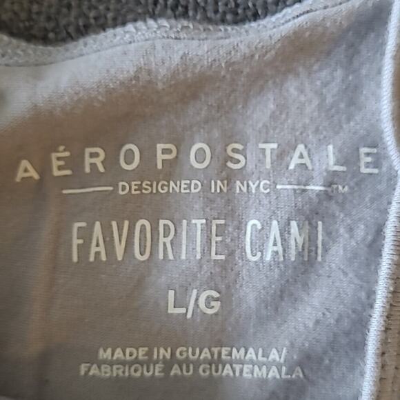 Aeropostale Favorite Cami in Grey. Size Lg‎ - Picture 3 of 4